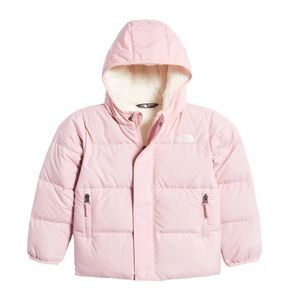 Kids' North Hooded Water Repellent 600 Fill Winter Jacket